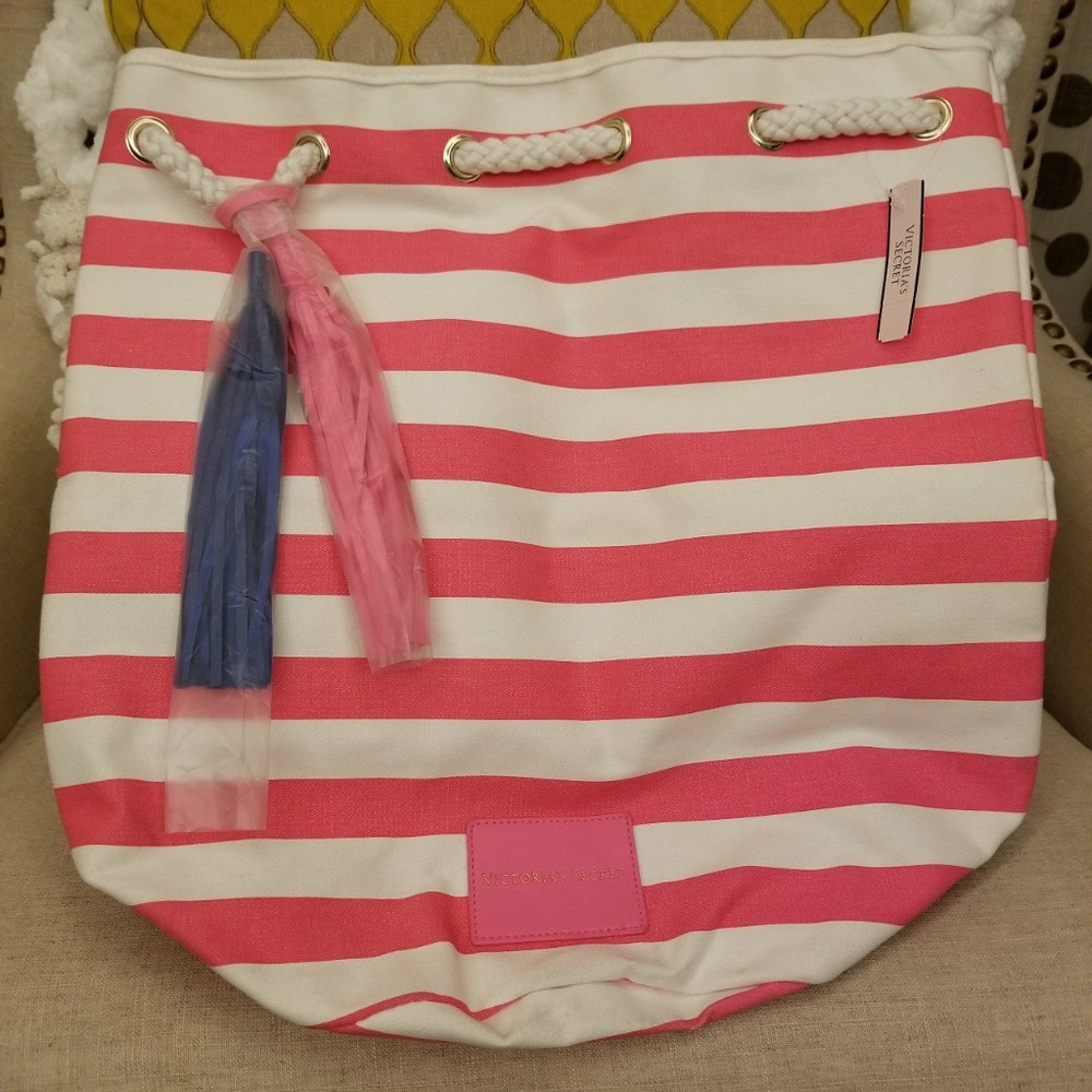 Victoria Secret sailor style tote bag